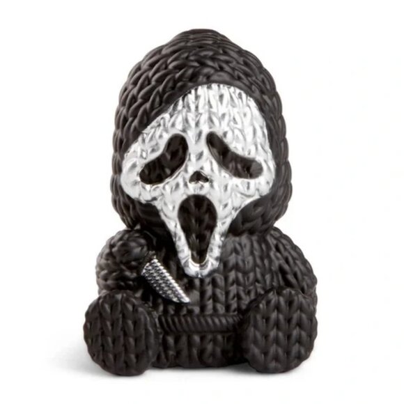 Handmade by Robots - Ghost Face #008 (1.75" Micro Vinyl Figure) Metallic Silver - Picture 2 of 5